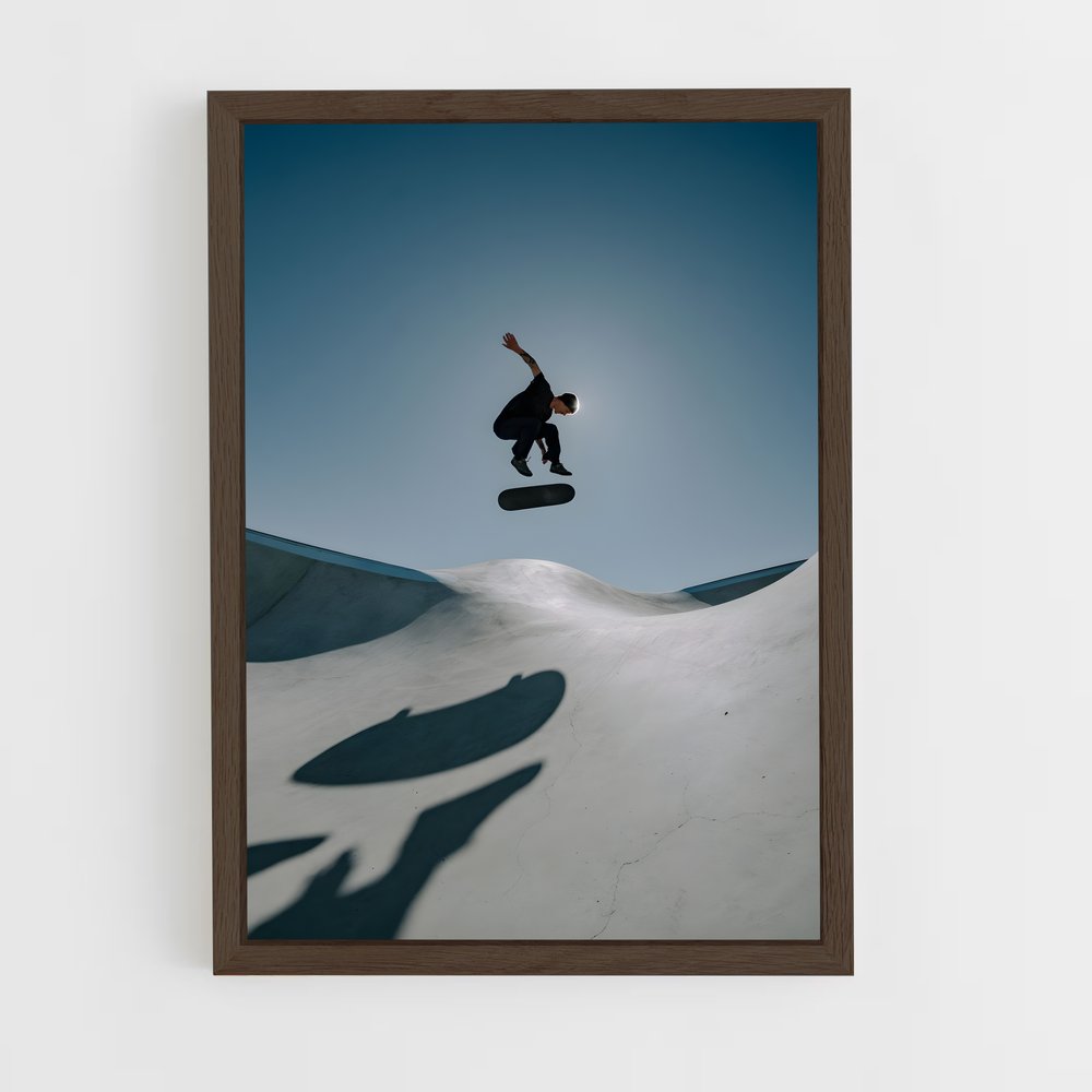 Poster Skateur Émérite – affiche Skateboard (vue 5)